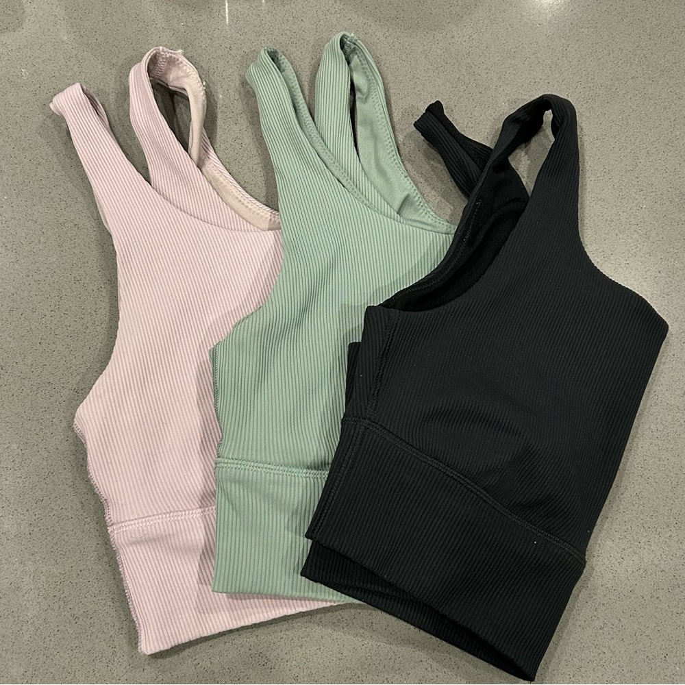 *Bundle of 3* Aerie Offline Goals High Neck Sports Bra in Small